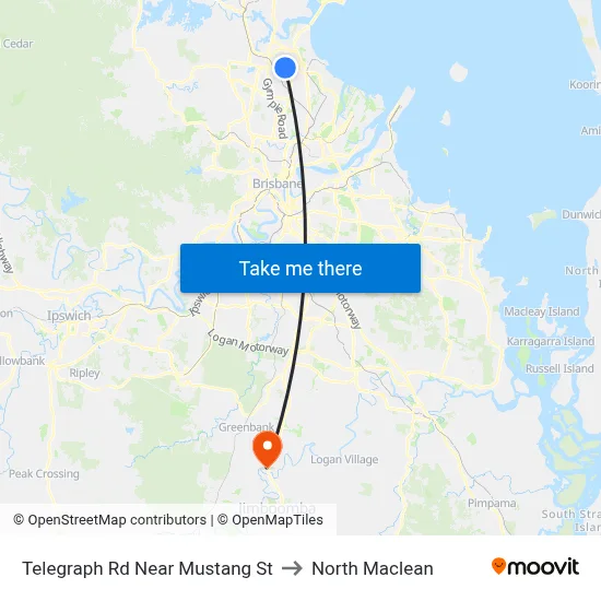 Telegraph Rd Near Mustang St to North Maclean map