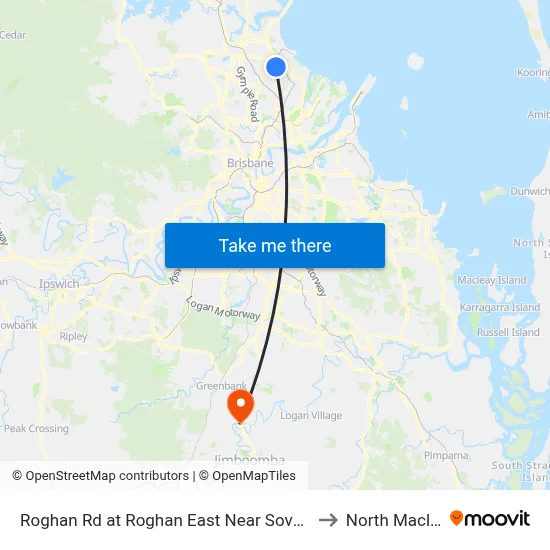 Roghan Rd at Roghan East Near Sovereign Pl to North Maclean map