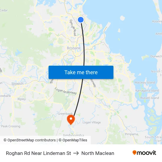 Roghan Rd Near Lindeman St to North Maclean map