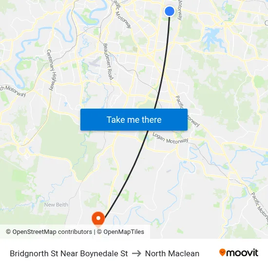Bridgnorth St Near Boynedale St to North Maclean map