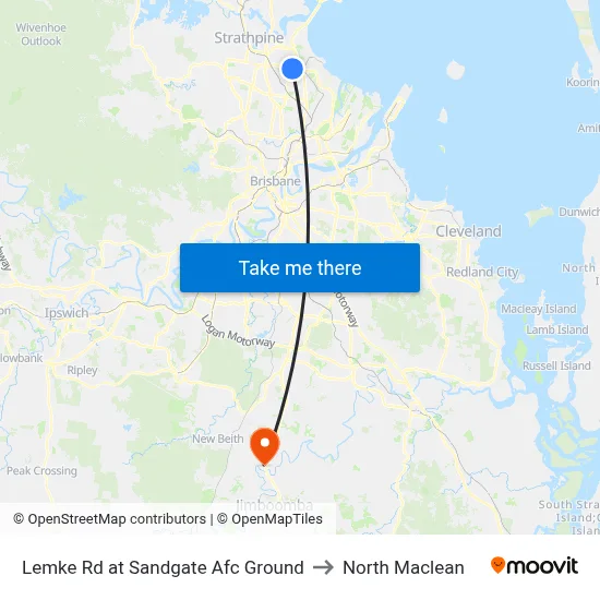 Lemke Rd at Sandgate Afc Ground to North Maclean map