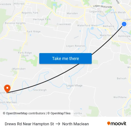 Drews Rd Near Hampton St to North Maclean map