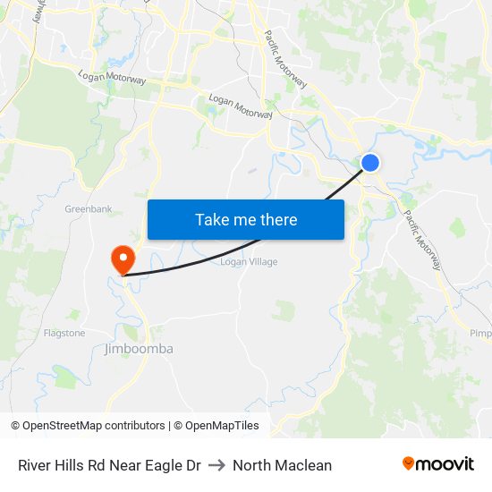 River Hills Rd Near Eagle Dr to North Maclean map