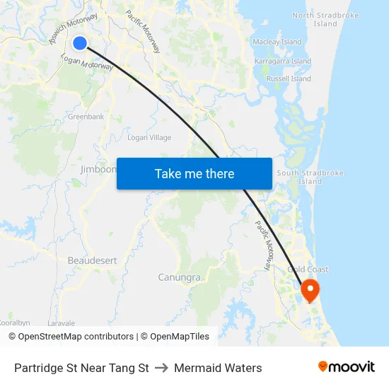 Partridge St Near Tang St to Mermaid Waters map