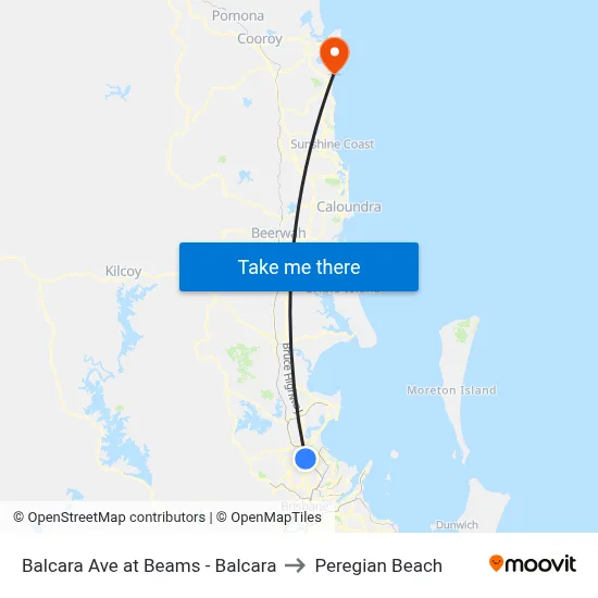 Balcara Ave at Beams - Balcara to Peregian Beach map