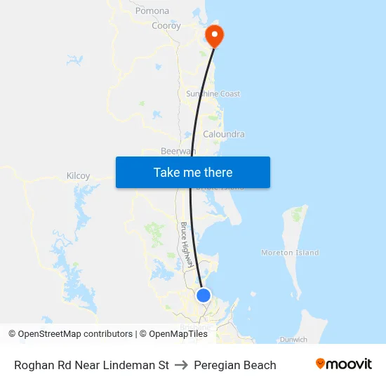 Roghan Rd Near Lindeman St to Peregian Beach map