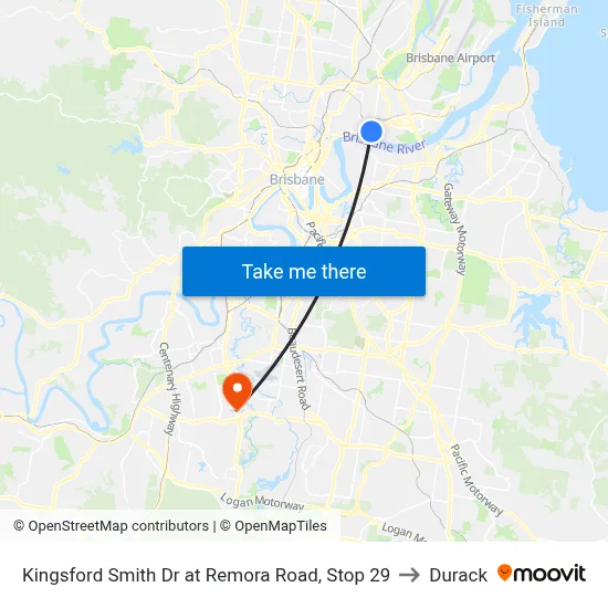 Kingsford Smith Dr at Remora Road, Stop 29 to Durack map