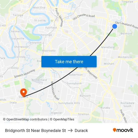 Bridgnorth St Near Boynedale St to Durack map