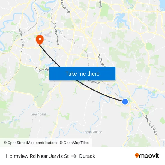 Holmview Rd Near Jarvis St to Durack map
