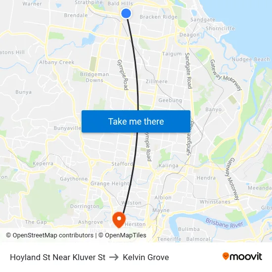 Hoyland St Near Kluver St to Kelvin Grove map