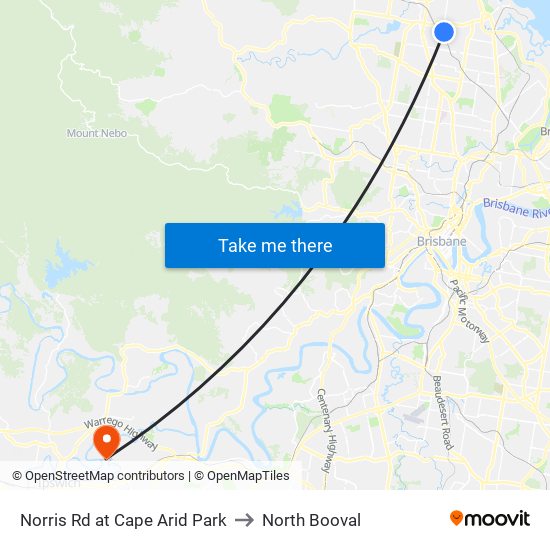 Norris Rd at Cape Arid Park to North Booval map