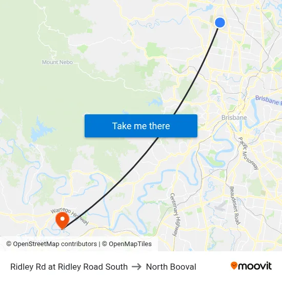 Ridley Rd at Ridley Road South to North Booval map