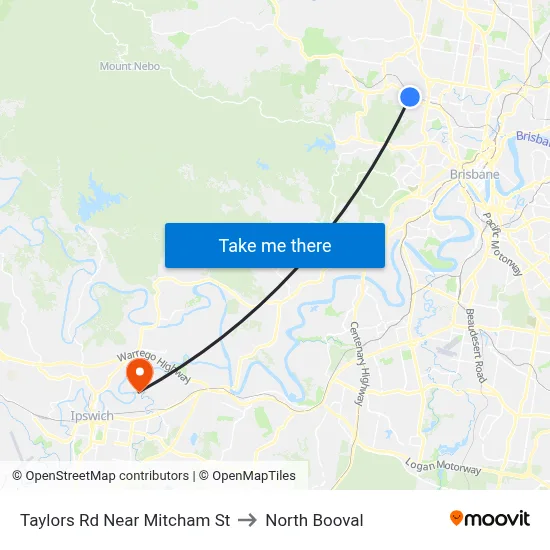 Taylors Rd Near Mitcham St to North Booval map