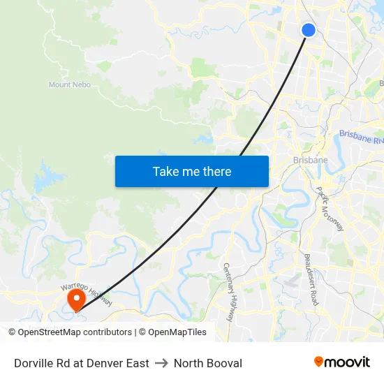 Dorville Rd at Denver East to North Booval map