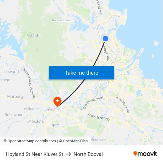 Hoyland St Near Kluver St to North Booval map
