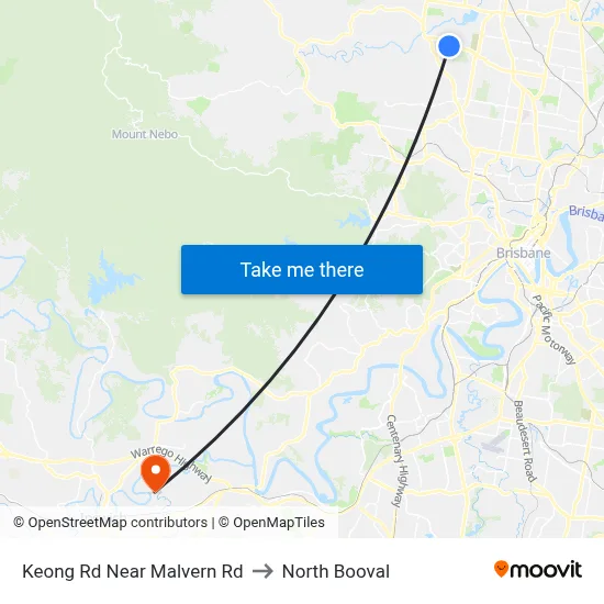 Keong Rd Near Malvern Rd to North Booval map