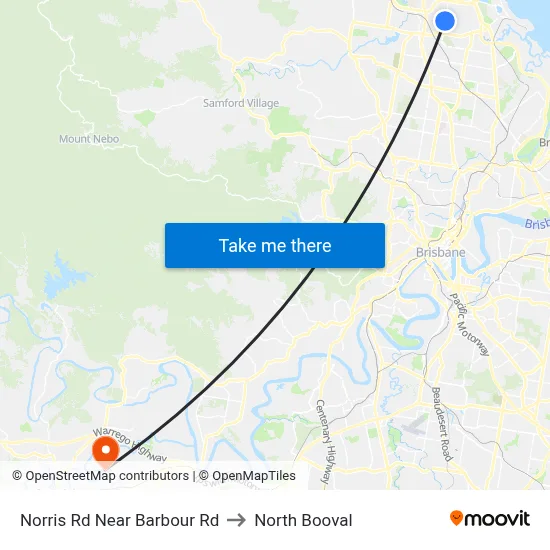 Norris Rd Near Barbour Rd to North Booval map