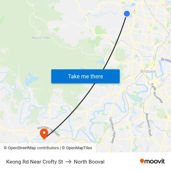 Keong Rd Near Crofty St to North Booval map
