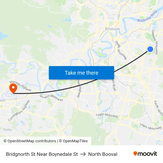 Bridgnorth St Near Boynedale St to North Booval map