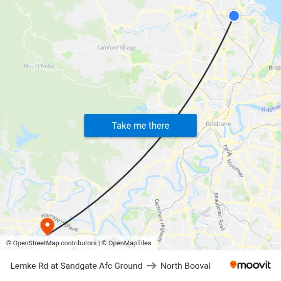 Lemke Rd at Sandgate Afc Ground to North Booval map