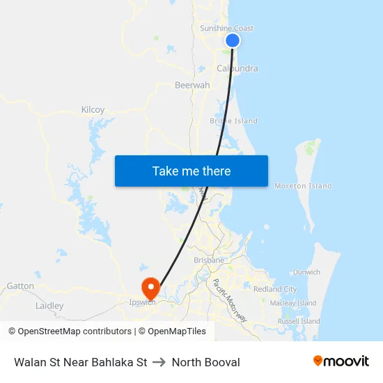 Walan St Near Bahlaka St to North Booval map
