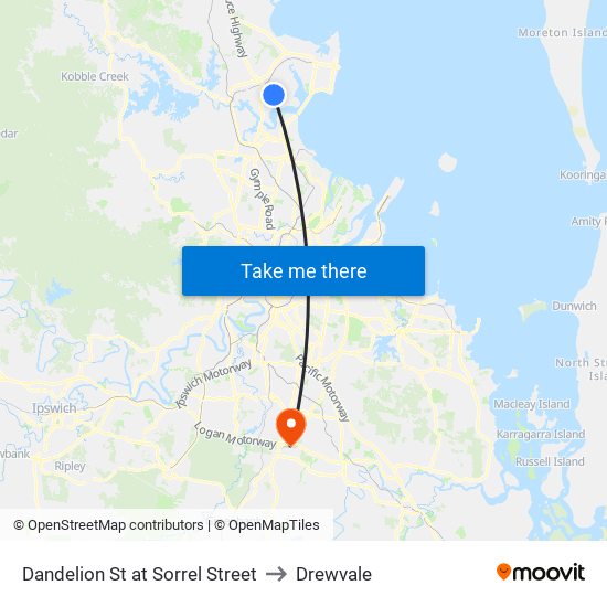 Dandelion St at Sorrel Street to Drewvale map