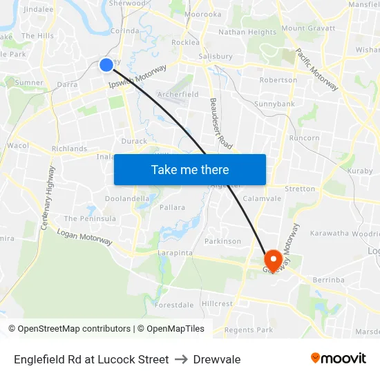 Englefield Rd at Lucock Street to Drewvale map