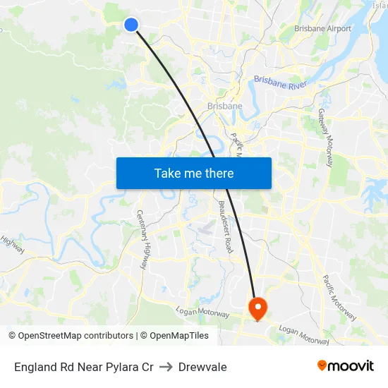 England Rd Near Pylara Cr to Drewvale map