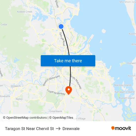 Taragon St Near Chervil St to Drewvale map