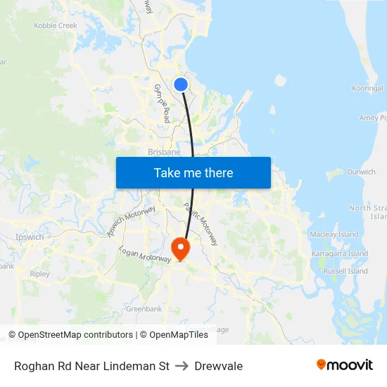 Roghan Rd Near Lindeman St to Drewvale map