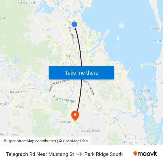 Telegraph Rd Near Mustang St to Park Ridge South map