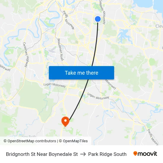 Bridgnorth St Near Boynedale St to Park Ridge South map