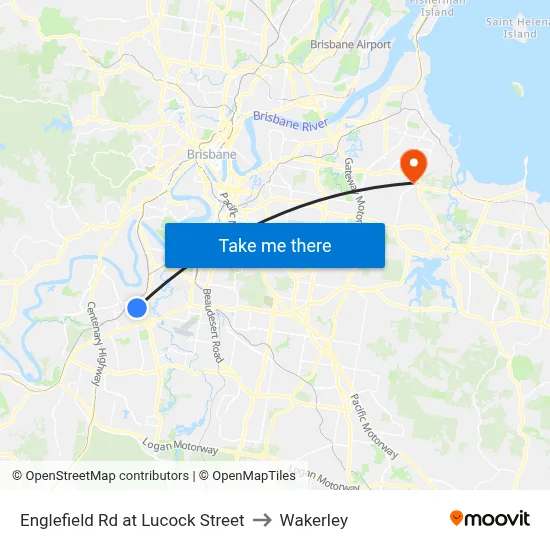 Englefield Rd at Lucock Street to Wakerley map