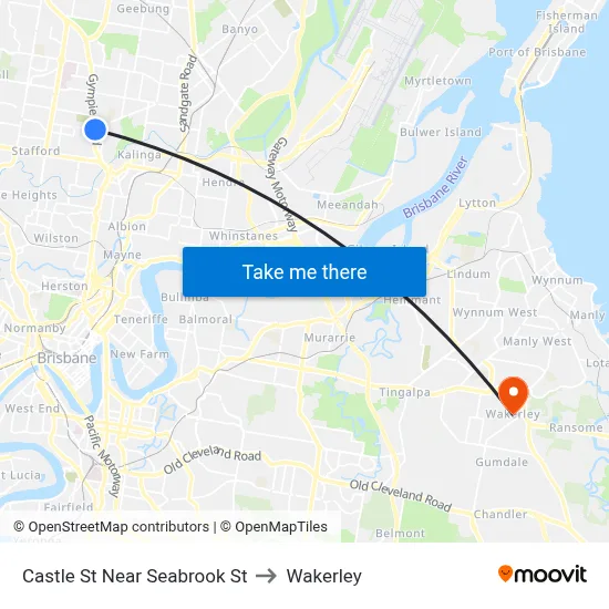 Castle St Near Seabrook St to Wakerley map
