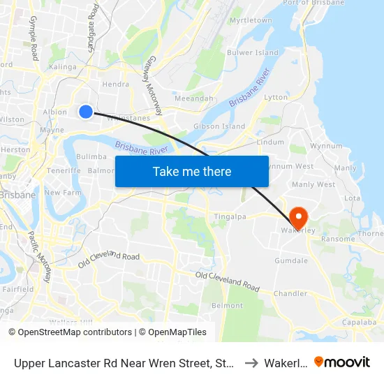Upper Lancaster Rd Near Wren Street, Stop 25 to Wakerley map