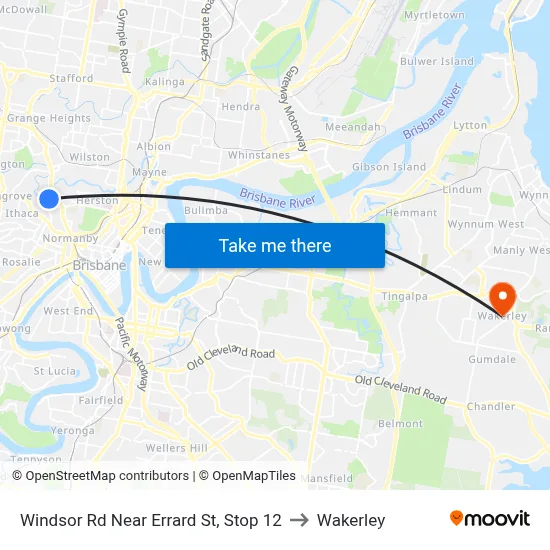 Windsor Rd Near Errard St, Stop 12 to Wakerley map
