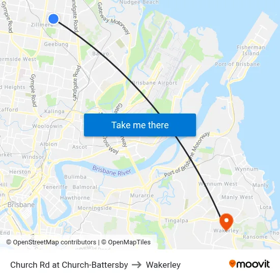 Church Rd at Church-Battersby to Wakerley map