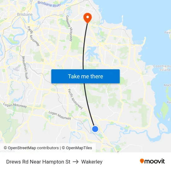 Drews Rd Near Hampton St to Wakerley map