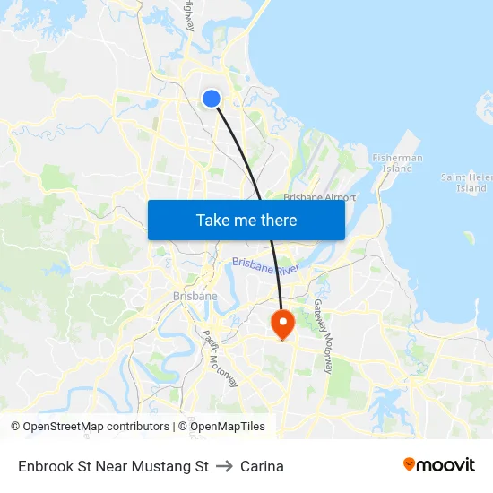 Enbrook St Near Mustang St to Carina map