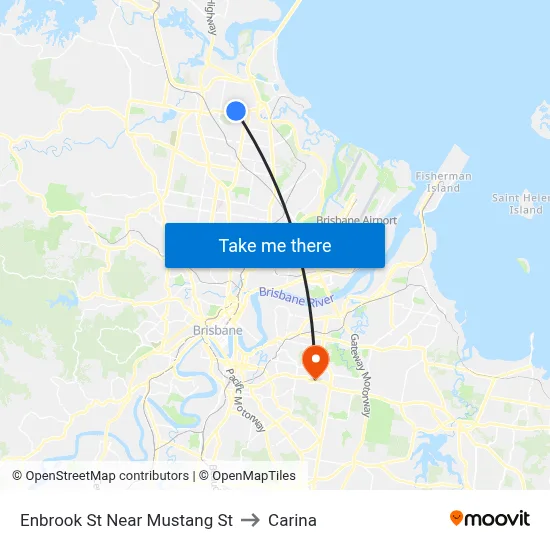 Enbrook St Near Mustang St to Carina map
