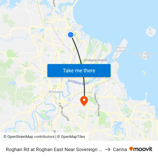 Roghan Rd at Roghan East Near Sovereign Pl to Carina map
