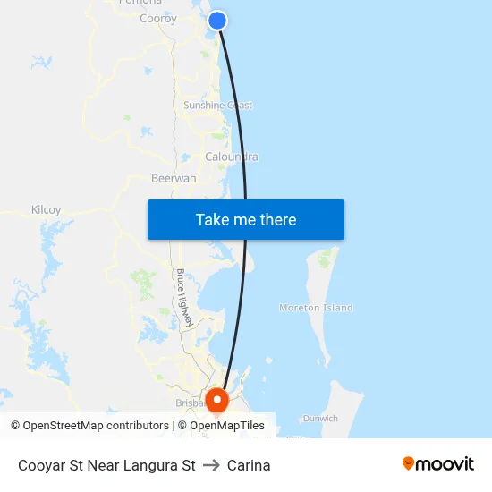 Cooyar St Near Langura St to Carina map