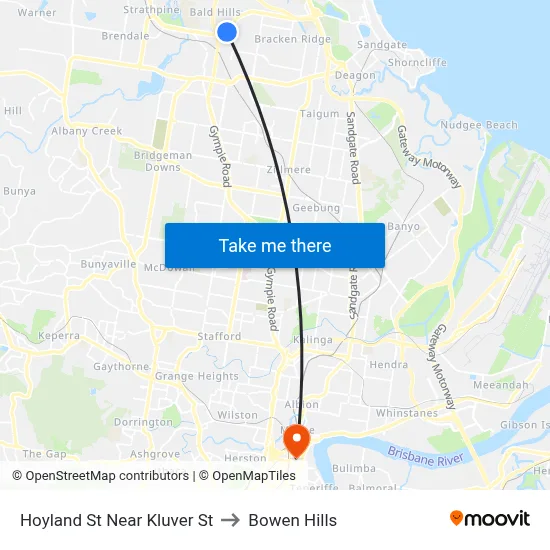 Hoyland St Near Kluver St to Bowen Hills map