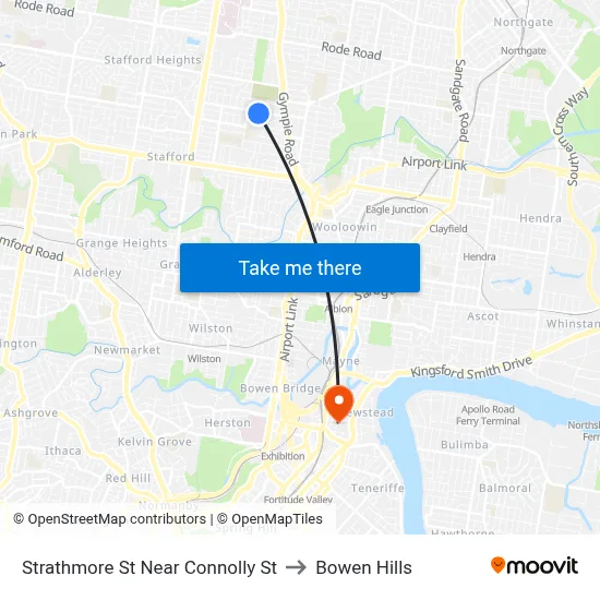 Strathmore St Near Connolly St to Bowen Hills map