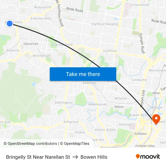 Bringelly St Near Narellan St to Bowen Hills map