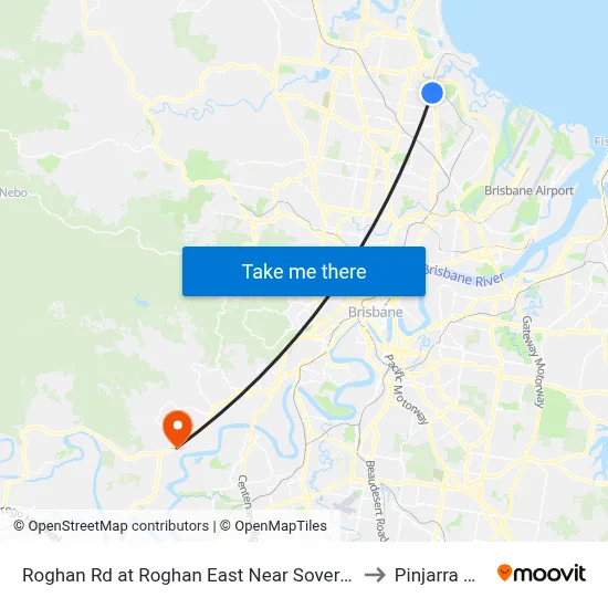 Roghan Rd at Roghan East Near Sovereign Pl to Pinjarra Hills map