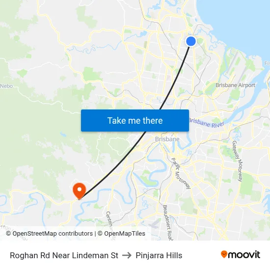 Roghan Rd Near Lindeman St to Pinjarra Hills map