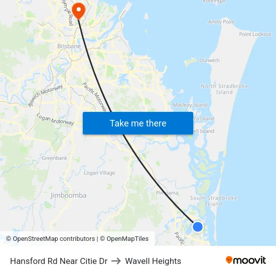 Hansford Rd Near Citie Dr to Wavell Heights map