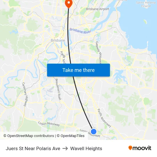 Juers St Near Polaris Ave to Wavell Heights map