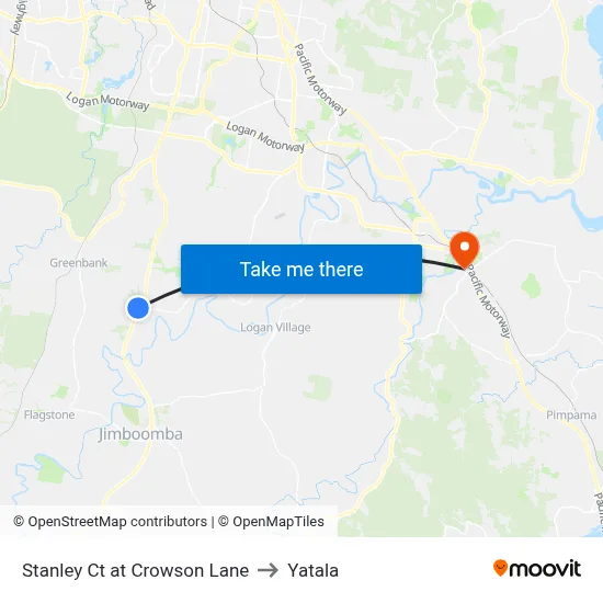 Stanley Ct at Crowson Lane to Yatala map